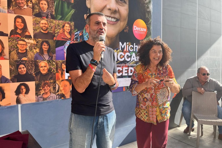 Michela Diviccaro: “Insieme, per una Puglia che si prende cura dei diritti”. <span>Foto Valentina Paolillo</span>