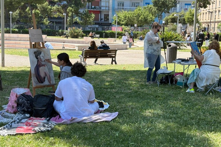 Mostra giardini del castello Giuseppe De Nittis