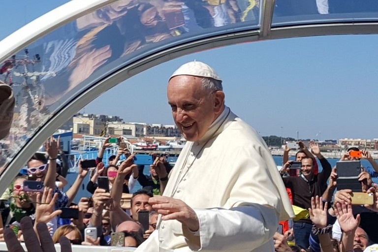 Papa Francesco a Molfetta
