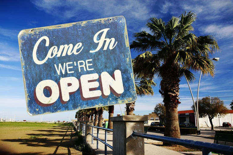 Come in, we're open!