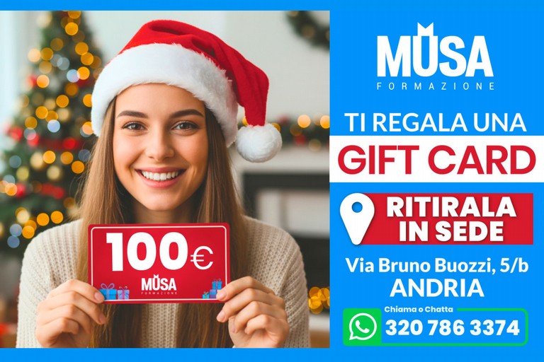 Regalo Gift Card Musa Formazione