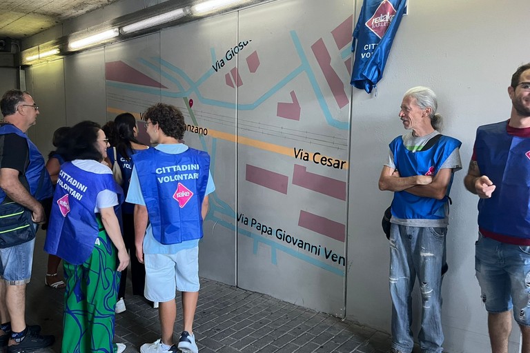 Retake Barletta: conclusi i lavori di riqualificazione del sottovia​ Pertini