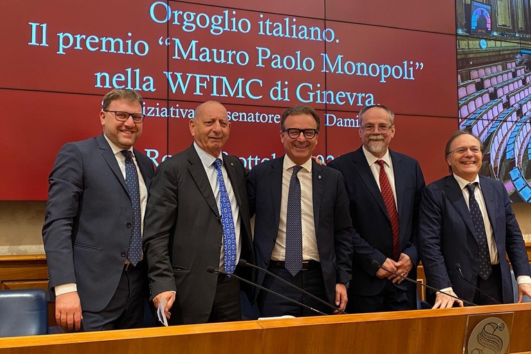 Riconoscimento internazionale per il premio Mauro Paolo Monopoli