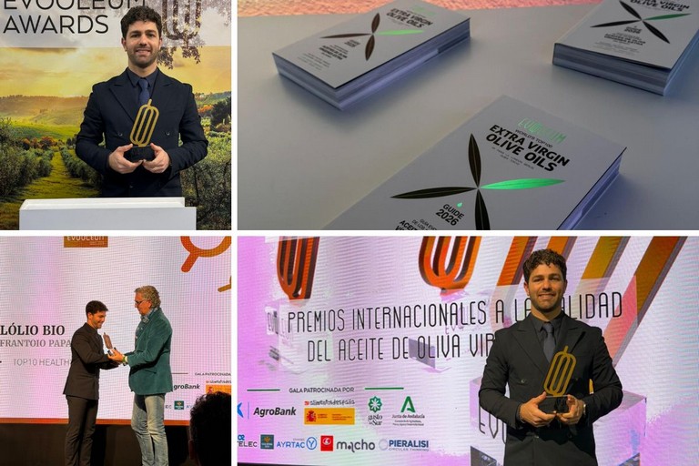 Frantoio Paparella premiato dall’ EVOOLEUM a Madrid
