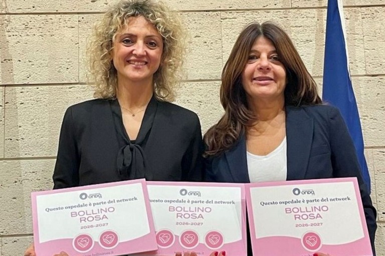 Due bollini rosa all'ospedale Dimiccoli di Barletta