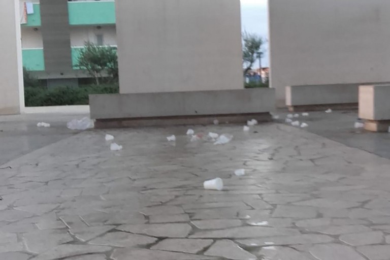 Bivacco al Parco dell'Umanità: finisce la festa, ma i rifiuti restano