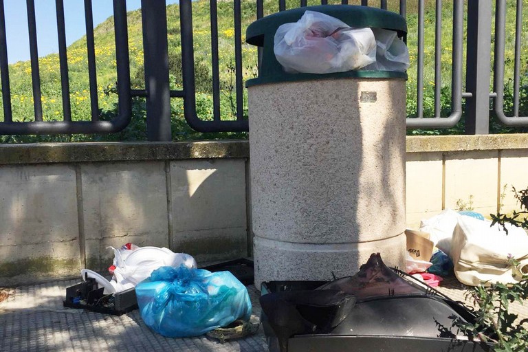 Rifiuti a Canne della Battaglia