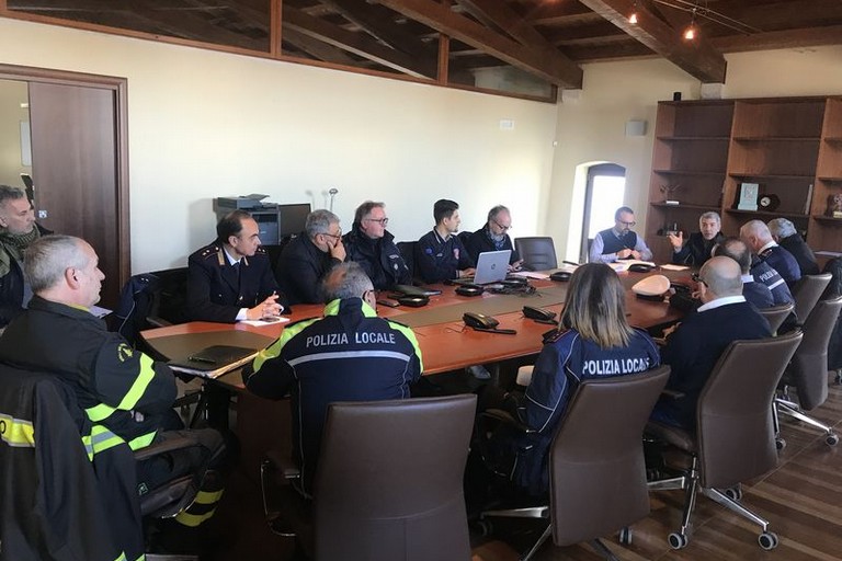 Riunione della Protezione Civile