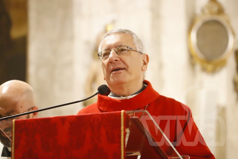 Mons. Leonardo D'Ascenzo, arcivescovo. <span>Foto Cosimo Campanella</span>