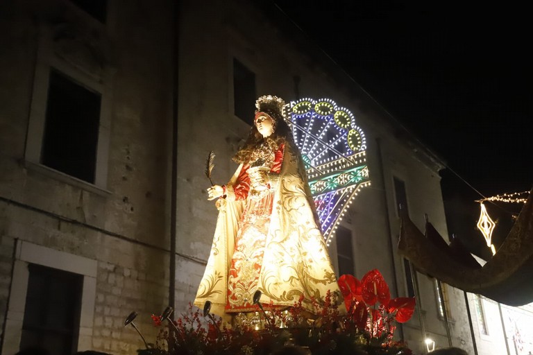 Celebrata a Barletta la festa in onore di Santa Lucia. <span>Foto Cosimo Campanella</span>