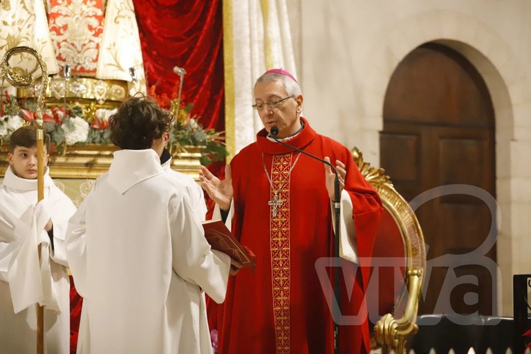 Mons. Leonardo D'Ascenzo, arcivescovo. <span>Foto Cosimo Campanella</span>