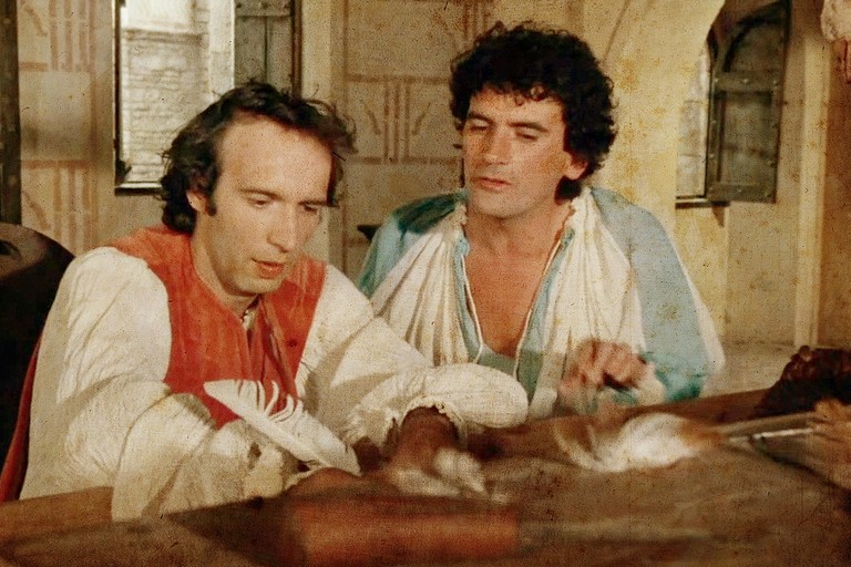 Scena dal film Non ci resta che piangere