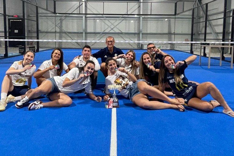 Serie A e scudetto per la squadra di Padel