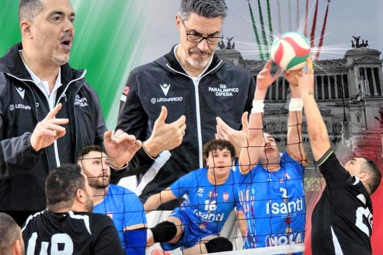 Sitting Volley grafica raduno