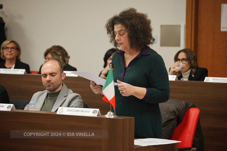 I consiglieri Carmine Doronzo e Michela Diviccaro. <span>Foto Ida Vinella</span>