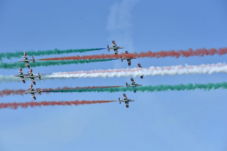 Frecce tricolori a Trani. <span>Foto Ruggiero de Virgilio - ph.Ruggy</span>