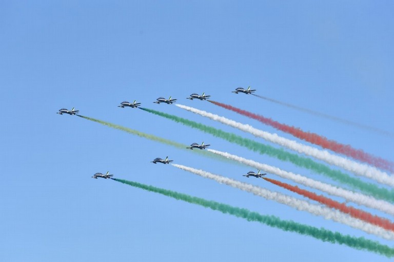 Frecce tricolori a Trani. <span>Foto Ruggiero de Virgilio - ph.Ruggy</span>