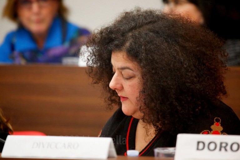 Michela Diviccaro in consiglio comunale. <span>Foto Ida Vinella</span>