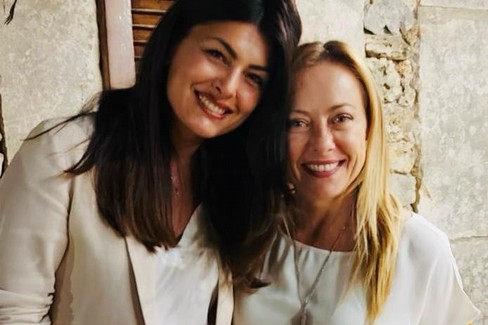 Stella Mele e Giorgia Meloni
