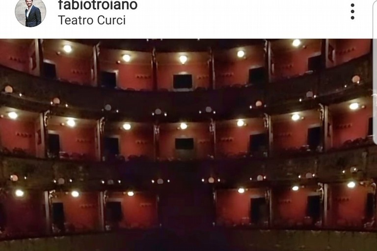Teatro, il post di Troiano su Instagram