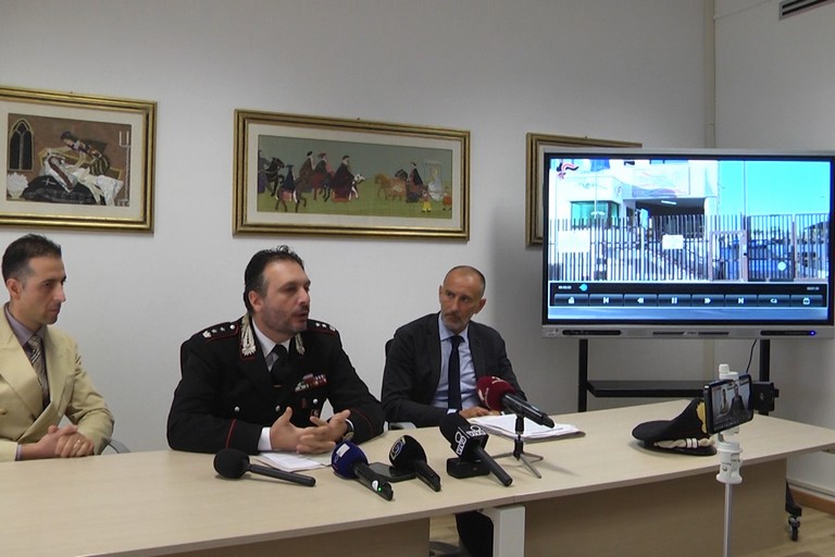 La conferenza stampa a Trani