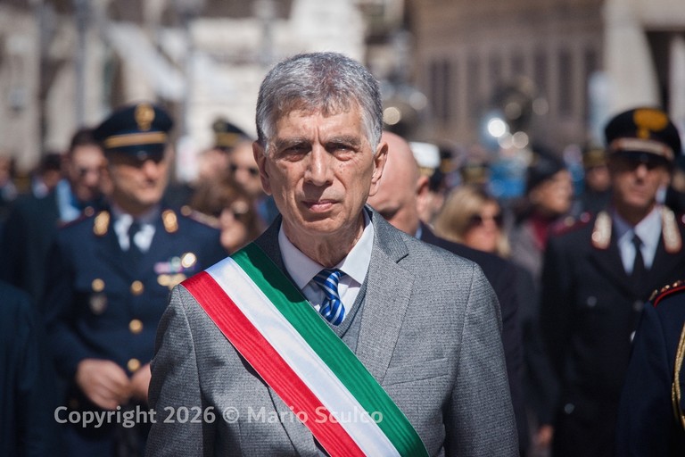 Sindaco Cosimo Cannito. <span>Foto Mario Sculco</span>