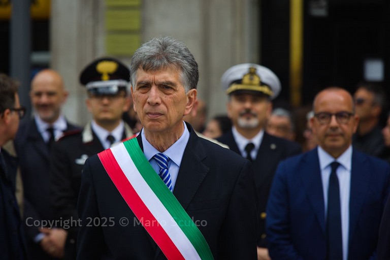 Il sindaco Cosimo Cannito. <span>Foto Mario Sculco</span>