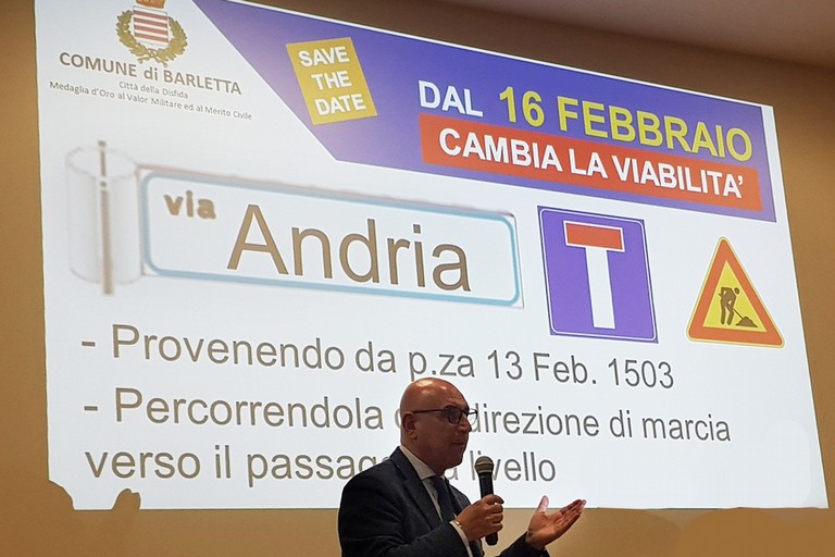 Nuova viabilità in via Andria