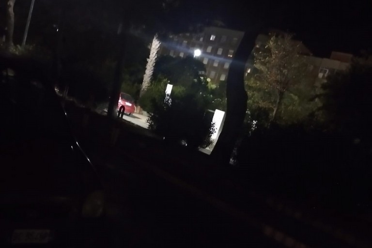 Via Leonardo da Vinci al buio