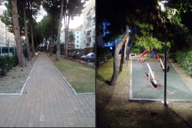 Giardini di via Leopardi, dall'abbandono al recupero