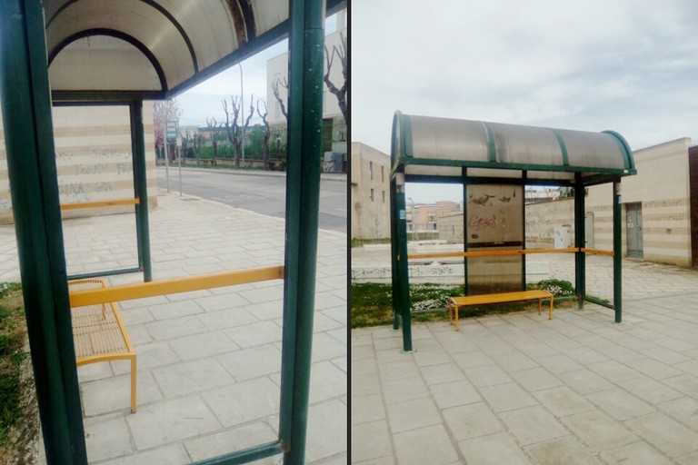 Fermata dei bus in viale Marconi, la pensilina non basta