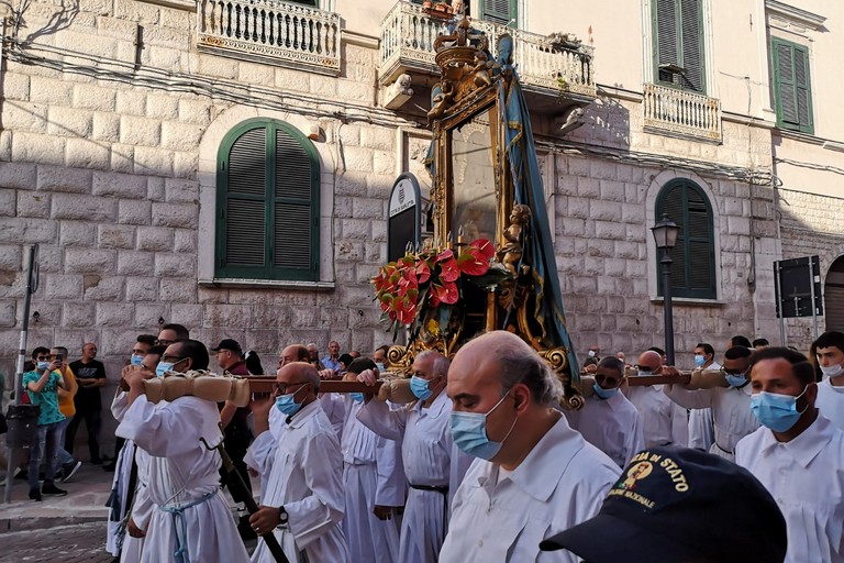 Madonna dello Sterpeto in processione. <span>Foto Vinella</span>