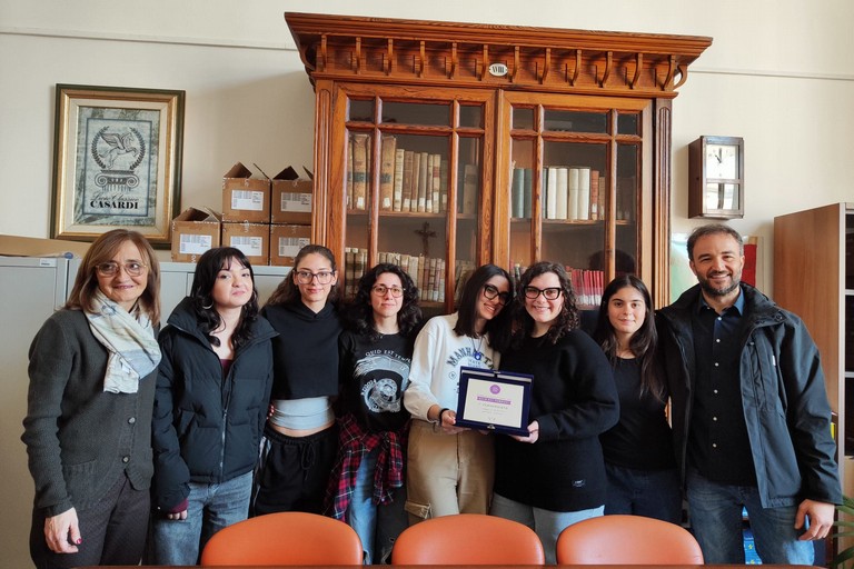 Filosofia e sorrisi: un premio per le studentesse del Liceo Casardi di Barletta. <span>Foto Alessia Filograsso</span>