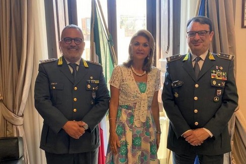 Incontro tra Prefetto e comandante regionale GDF