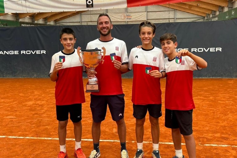 I campioni d'Italia di tennis under 12