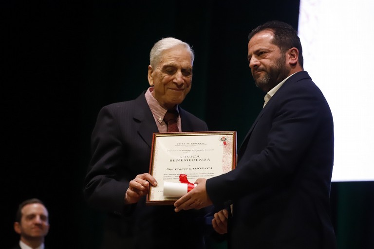 Franco Lamonaca e Vito Tupputi. <span>Foto Cosimo Campanella</span>