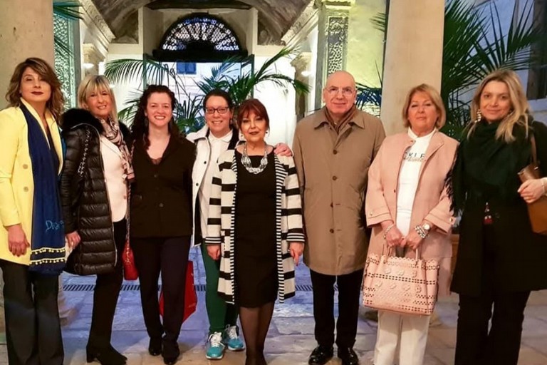 Giuseppe Lagrasta con Mariagrazia Vitobello