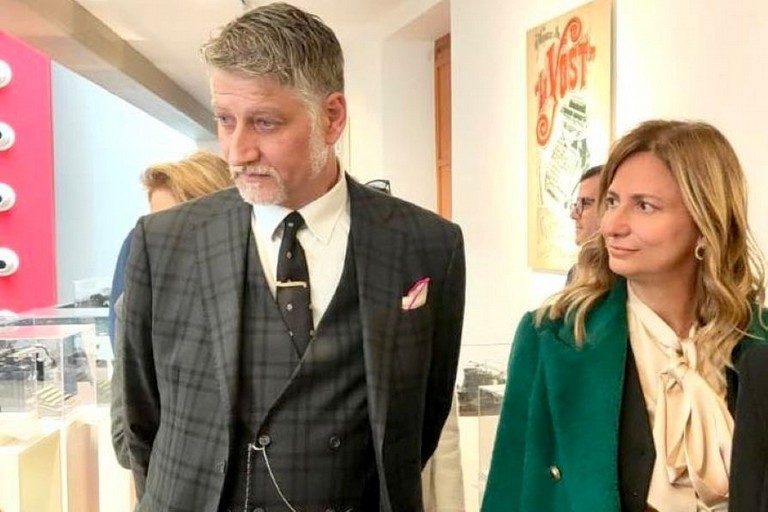 Mariangela Matera e Alessandro Giuli