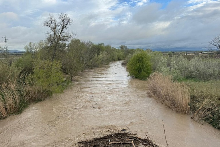 Fiume Ofanto in piena
