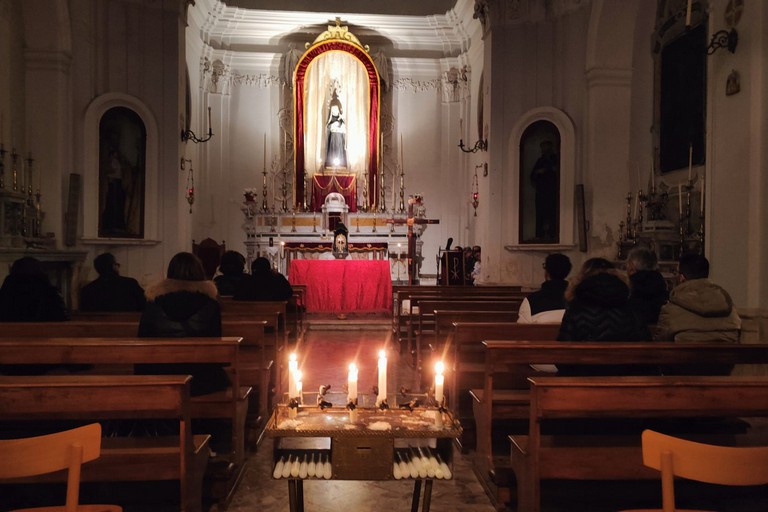 Altari della Reposizione durante il Giovedì Santo