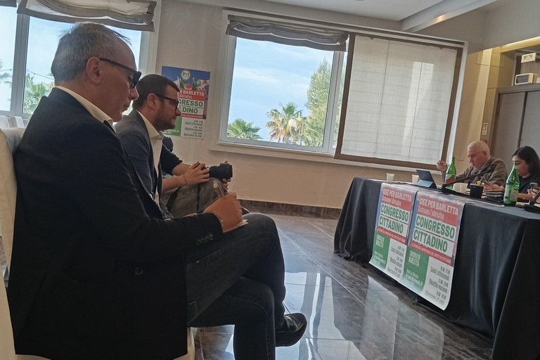 Congresso PD Barletta, De Santis: «Rivolgo gli auguri di buon lavoro al segretario cittadino Cosimo Bruno»